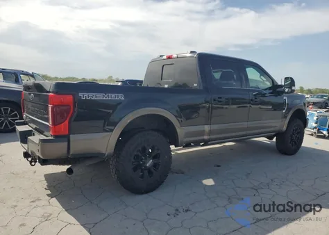 2022 Ford F250 Super Duty from USA, damaged, VIN 1FT7W2BNXNEC61406